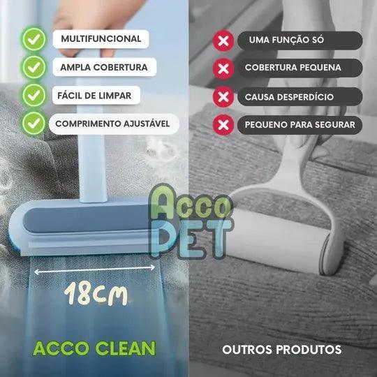 AccoClean✅ - Removedor de Pelos Pet 3 em 1